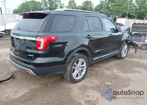 2017 Ford Explorer Xlt z USA, uszkodzony, nr VIN 1FM5K8D83HGB08545